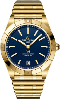 Breitling Chronomat K103801A1C1K1 Yellow gold Blue