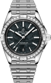 Breitling Super Chronomat A173561A1B1A1 Stainless steel Black