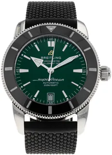 Breitling superoc AB2010 42mm Stainless steel Green