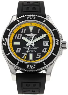 Breitling Superocean 42 A17364 Stainless steel Black