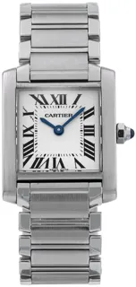 Cartier Tank Française W51008Q3 Stainless steel Silver