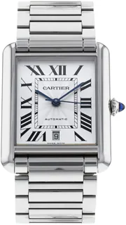 Cartier Tank Must WSTA0053 Stainless steel Silver