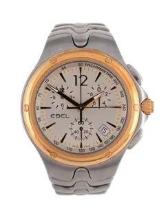 Ebel Sportwave E1251K51 Stainless steel and Gold-coloured Silver