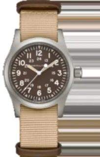 Hamilton Khaki Field H69439901 Stainless steel Brown