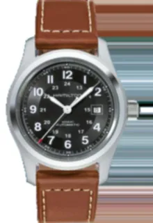 Hamilton Khaki Field H70555533 Stainless steel Black