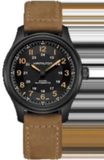 Hamilton Khaki Field H70665533 Titanium Black