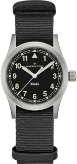 Hamilton Khaki Field H69301430 Stainless steel Black