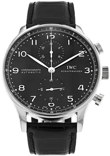 IWC Portugieser IW371438 41mm Stainless steel Black