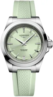 Longines Conquest L3.430.4.02.9 Stainless steel Green