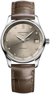 Longines Master Collection L2.357.4.07.2 Stainless steel Beige