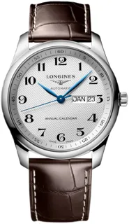 Longines Master Collection L2.910.4.78.3 40mm Stainless steel White