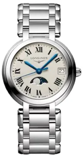 Longines PrimaLuna L8.116.4.71.6 Stainless steel White