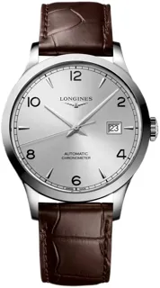 Longines Watchmaking Tradition Record Collection L2.821.4.76.2 Stainless steel Silver