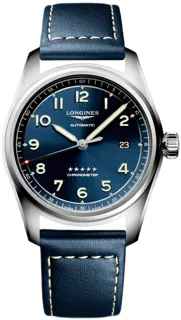 Longines Spirit L3.810.4.93.0 40mm Stainless steel Blue