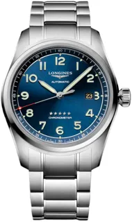 Longines Spirit L3.811.4.93.6 Stainless steel Blue