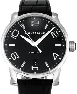 Montblanc TimeWalker 9674 Stainless steel Black