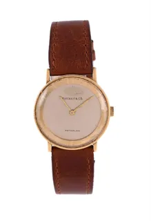 Movado 18k yellow gold Silver