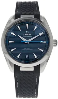 Omega Aqua Terra 220.12.41.21.03.002 41mm Stainless steel Blue