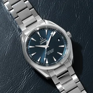 Omega Aqua Terra 231.10.39.21.03.002 38.5mm Stainless steel Blue