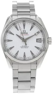 Omega Aqua Terra 231.10.39.21.54.001 38.5mm Stainless steel White