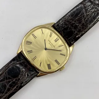 Patek Philippe Golden Ellipse 3845 27mm Yellow gold Champagne