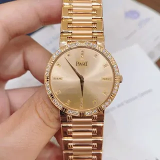 Piaget Dancer G0A28530 31mm Rose gold Champagne