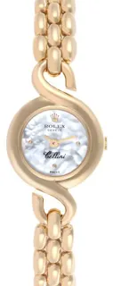 Rolex Cellini 2035 23mm Yellow gold White