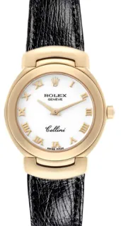 Rolex Cellini 6621 26mm Yellow gold White