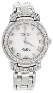 Rolex Cellini R6673 26mm White gold White