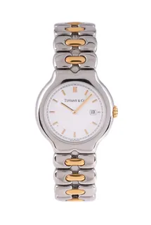 Tiffany Tesoro M0112 33mm Stainless steel White