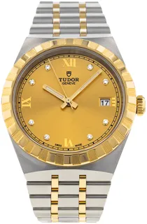 Tudor Royal M28503-0005 Yellow gold and Stainless steel Golden