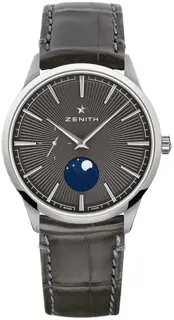 Zenith Elite Moonphase 03.3100.692/03.C923 Stainless steel Gray