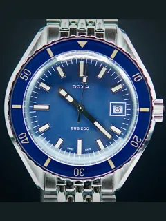 Doxa Sub 200 799.10.201.10 42mm Stainless steel Blue