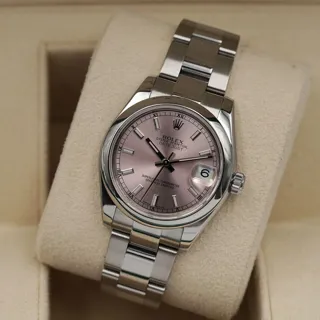 Rolex Datejust 178240-0028 Stainless steel Pink