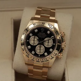 Rolex Daytona 126508-0003 Yellow gold Black