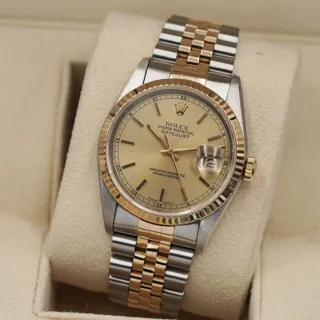 Rolex Datejust 36 16233-000 36mm Yellow gold and Stainless steel