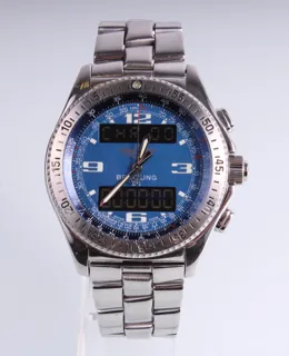 Breitling B-1 A68362 45mm Stainless steel Blue