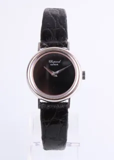 Chopard 24mm White gold Black