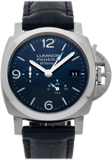 Panerai Luminor 1950 PAM 01361 44mm Stainless steel Blue