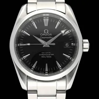 Omega Aqua Terra 2504.50.00 36mm Stainless steel Black