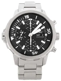 IWC Aquatimer IW376804 44mm Stainless steel Black