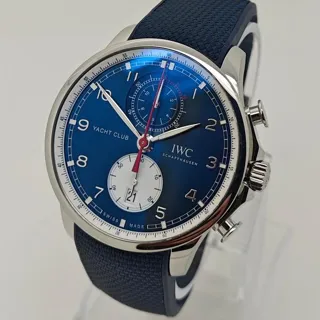 IWC Portugieser IW390704 44.5mm Stainless steel Blue