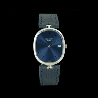 Patek Philippe Ellipse 3930 29mm Stainless steel Blue