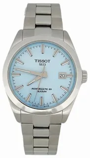 Tissot T-Classic T127.407.11.351.00 40mm Stainless steel Ice blue