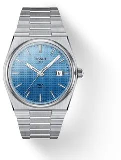 Tissot PRX Powermatic 80 T1374071135101 40mm Stainless steel Blue