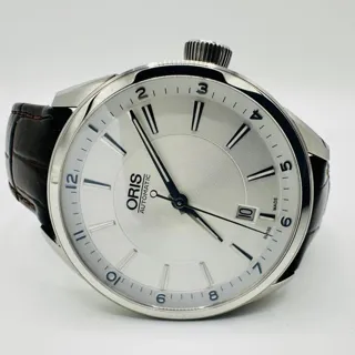 Oris Artix Date 01 733 7713 4031-07 5 19 80FC 39mm Stainless steel Silver