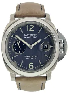 Panerai Luminor PAM 00091 44mm Titanium Blue