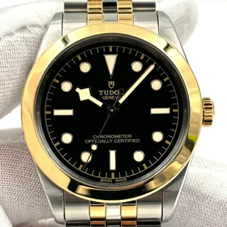 Tudor Black Bay M79663-0001 39mm Stainless steel and gold Black