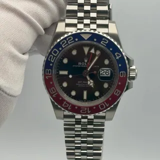 Rolex GMT-Master II 126710BLRO-0001 40mm Stainless steel Black