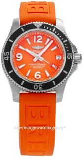 Breitling Superocean A17316D71O1S1 36mm Stainless steel Orange